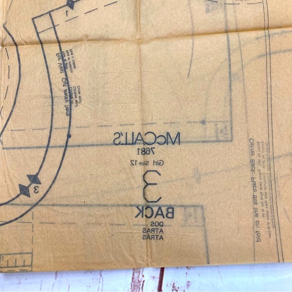 McCall’s #7681 Girls’ Jacket And Vest Patterns VTG 1981 DIY - Picture 11 of 13